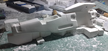 Scratch Built 1/60 SF-3A Lancer II Part IV