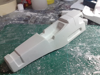 Scratch Built 1/60 SF-3A Lancer II part II