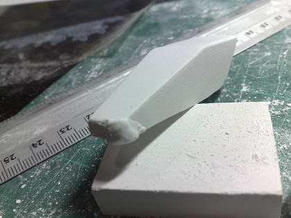 Reworking Plaster of Paris