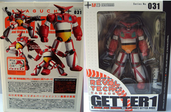 Revoltech OVA Getter 1 Figure Box Shot