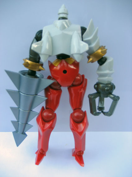 Revoltech’s Getter 2 from Shin! Getter Robot Back View full body