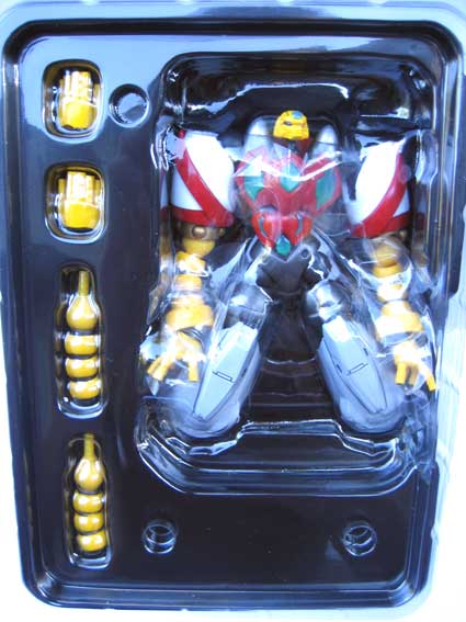 Revoltech's Getter 3 of Shin! Getter Robot Vacuum Tray Shot