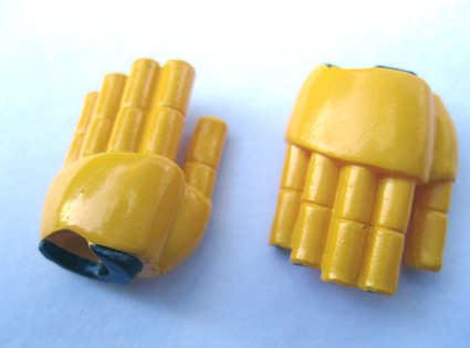 Revoltech's Getter 3 from Shin! Getter Robot spare hands