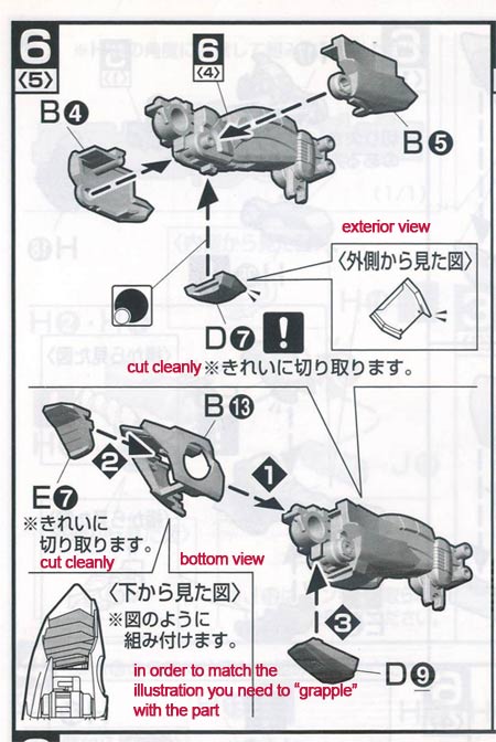 Bandai 1/72 VF-25G Messiah Model Kit English Translation Part III Page 10
