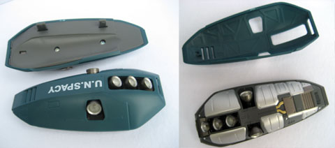 Yamato 1/60 Super and Strike Parts for VF-1 from Macross Do You Remember Love Leg vernier Thrusters