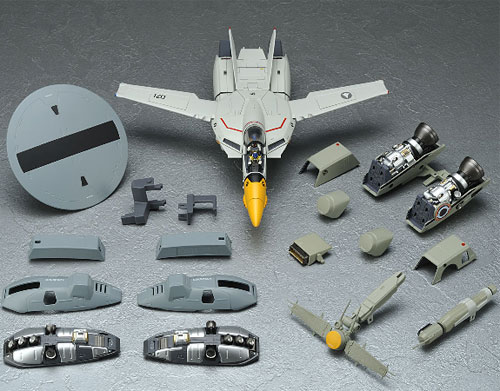 1/60 Yamato Toys VE-1 Elint Seeker with parts breakdown