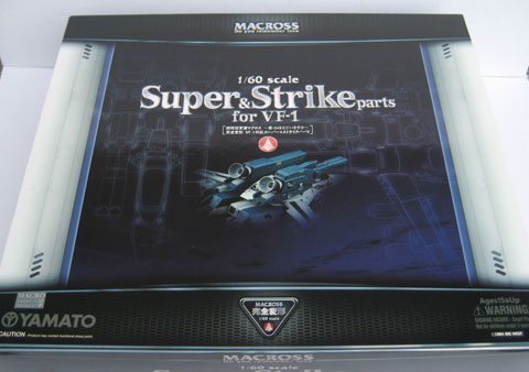 Yamato 1/60 Super and Strike Parts for VF-1 from Macross Do You Remember Love Box shots