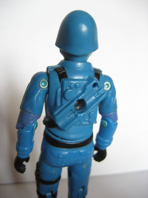 Hasbro Cobra Commander Figure from GI Joe Real American Hero back shot