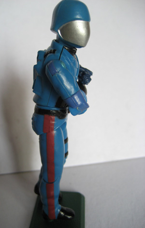 Hasbro Cobra Commander Figure from GI Joe Real American Hero red stripe on pant leg