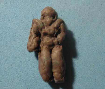 How to make miniature figures using polymer clay mold : changing the pose of the figure