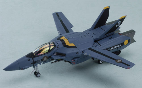Yamato 1/60 VF-1S Roy Fokker Low Visibility Edition Fighter Mode
