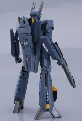 Yamato 1/60 VF-1S Roy Fokker Low Visibility Edition Battloid back shot