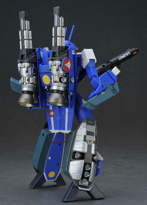 Yamato Toys 1/60 VF-1J Max and Milia Edition with Super Packs: Max Battloid rear view