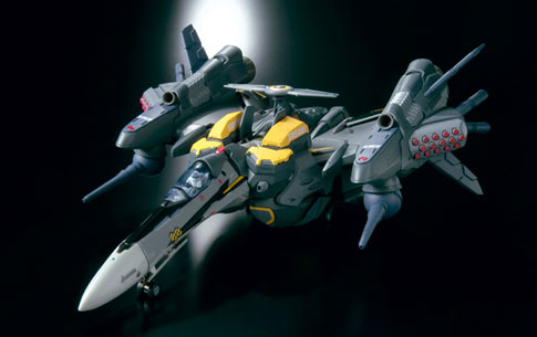 1/60 DX Bandai VF-25S Ozma Lee Armored Valkyrie Fighter Mode