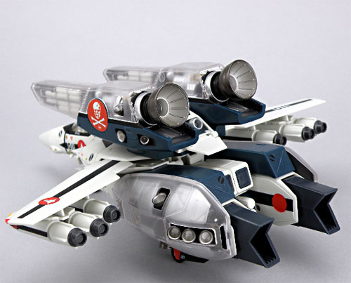1/60 Yamato Super Parts - Clear Parts: rear shot showing leg vernier thrusters