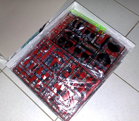 RMS-099 Rick Dias Quattro Bajeena 1/100 MG parts shot