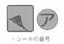 Metallic sticker no.