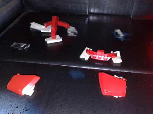 1/100 Rick Dias Quatro Bajeena MG Assembly Spray Booth