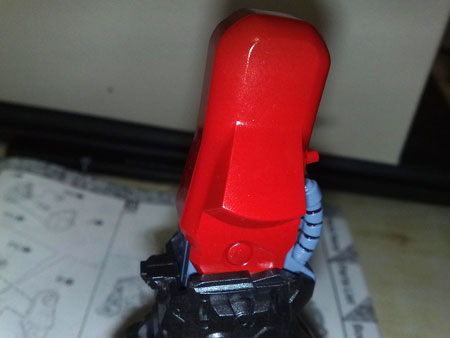 1/100 Rick Dias Quatro Bajeena MG Assembly: Problem with the Red: Future color