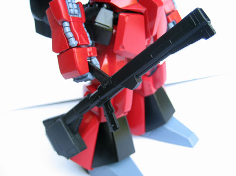 Finished shots of Quattro Bajeena's 1/100 Master Grade Rick Dias from Gundam Zeta Series Clay Bazooka