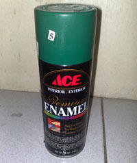 Commercial Enamel Paints on Model Kits