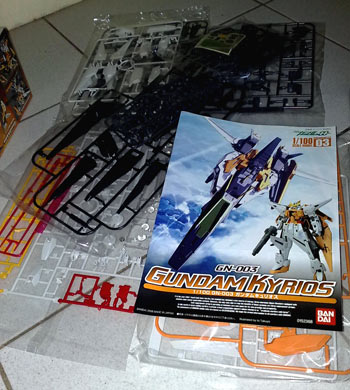 1/100 GN-003 Gundam Kyrios by Bandai from Gundam 00 Season 1