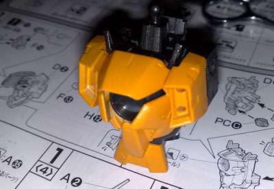 1/100 GN-003 Gundam Kyrios Assembly