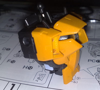1/100 GN-003 Gundam Kyrios Assembly