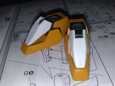 1/100 GN-003 Gundam Kyrios Assembly