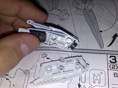 1/100 GN-003 Gundam Kyrios Assembly Part III