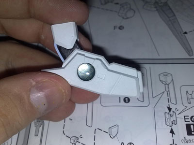 1/100 GN-003 Gundam Kyrios Assembly Part III
