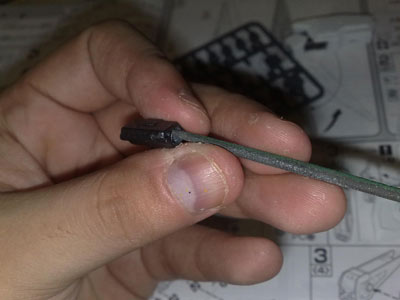 1/100 GN-003 Gundam Kyrios Assembly Part III