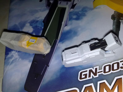 1/100 GN-003 Gundam Kyrios Assembly Part III