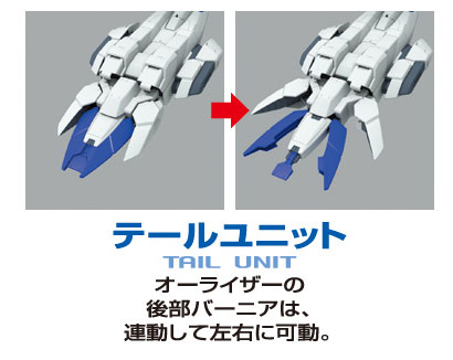 Perfect Grade 0 Raiser Tail Unit