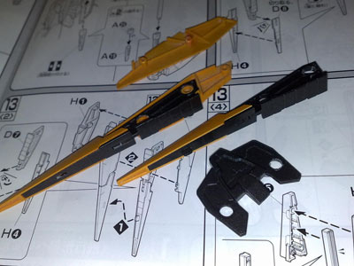 1/100 GN-003 Gundam Kyrios Assembly Part IV shield part