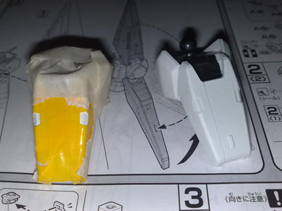 1/100 GN-003 Gundam Kyrios Assembly Part IV Ankles
