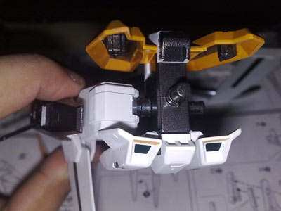 1/100 GN-003 Gundam Kyrios Assembly Part IV