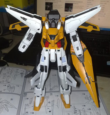 1/100 GN-003 Gundam Kyrios Assembly Part IV