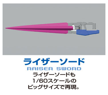 Perfect Grade 00 Raiser Sword