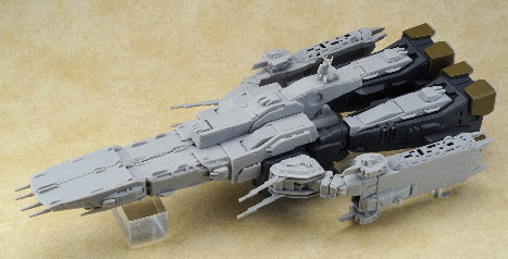 Yamato 1/2000 Macross SDF-1 Prototype HDR version Ship Mode 3