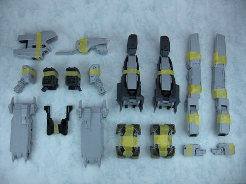 New shots of the 1/2000 Macross SDF-1 HDP Prototype