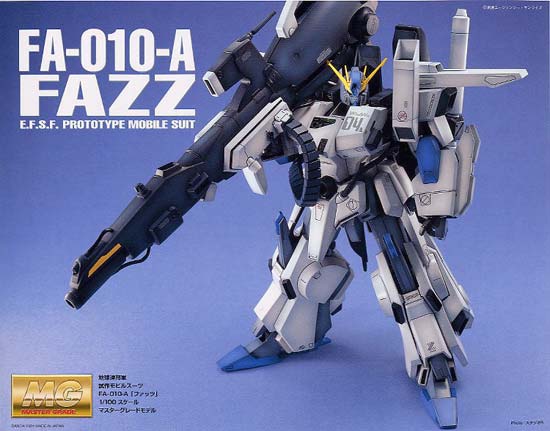 Bandai Master Grade FA-010A FAZZ Gundam Translated English Color Guide