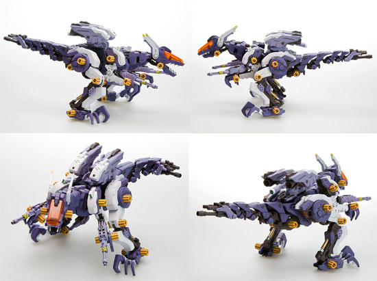 Kotobukiya 1/72 RZ-030 Gun Sniper from Zoids Color Translated Guide