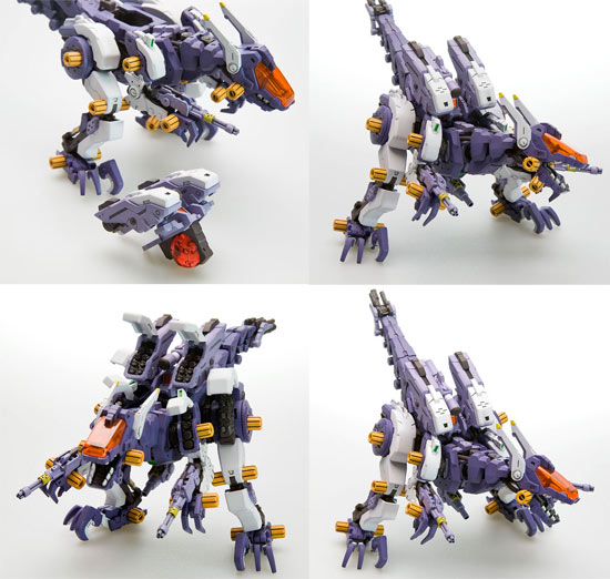 Kotobukiya 1/72 RZ-030 Gun Sniper from Zoids Color Translated Guide