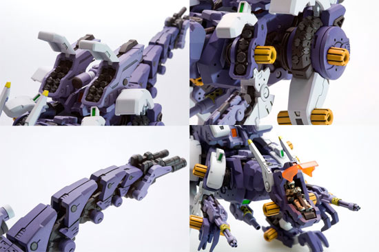Kotobukiya 1/72 RZ-030 Gun Sniper from Zoids Color Translated Guide