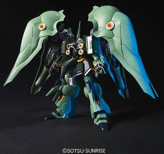 High Grade HGUC Kshatriya for Unicorn Gundam English Translation Color Guide