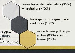 1/72 VF-25S Messiah Valkyrie Ozma Lee version Color Guide