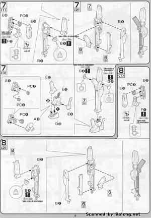 Bandai 1/100 SVMS-010 Over Flag Construction Manual