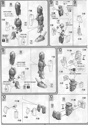 1/100 GN-006 Gundam Cherudim English Construction Manual