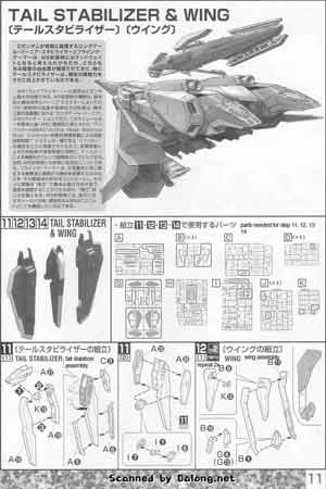 Bandai Master Grade MSZ-006 Zeta Gundam ver 2.0 English Translated Construction Manual
